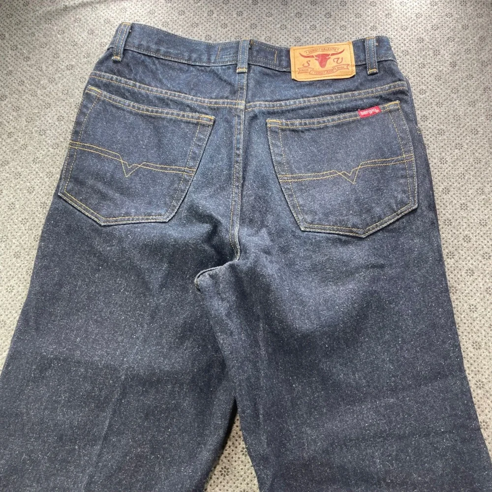 Vintage Sergio Valente Indigo Straight Leg Jeans Mens  Dark Wash Denim W30xL27